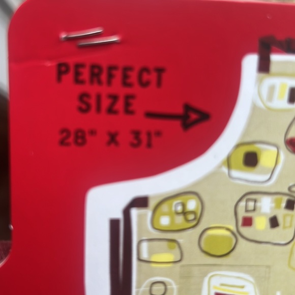 NWT Blue Q apron. “Cooking makes me so thirsty” featuring wine glasses. - Picture 10 of 11